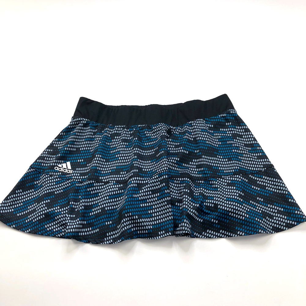 Adidas Primeblue Large (Fits 30W) Stretch Golf Tennis Lined Skirt Skort 4" Short